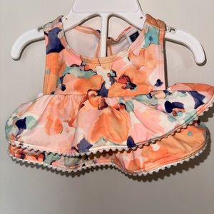 Janie & Jack Floral Bikini